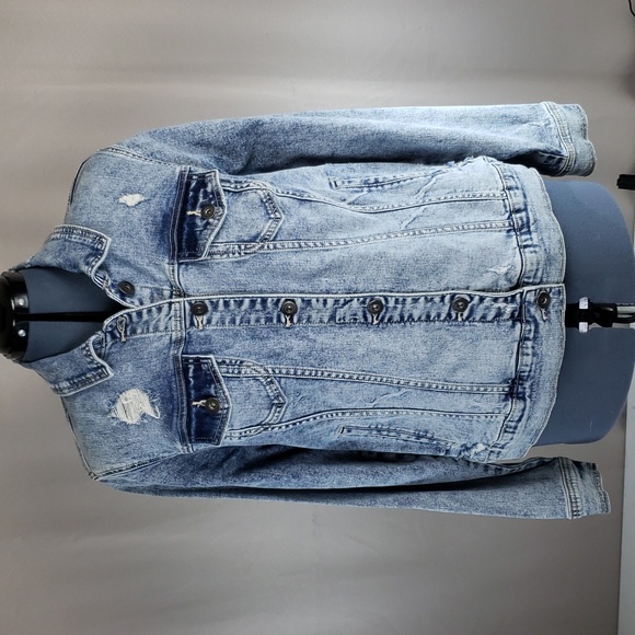 torrid Jackets & Blazers - EUC Torrid Light Wash Stretch Denim Jacket  2X
